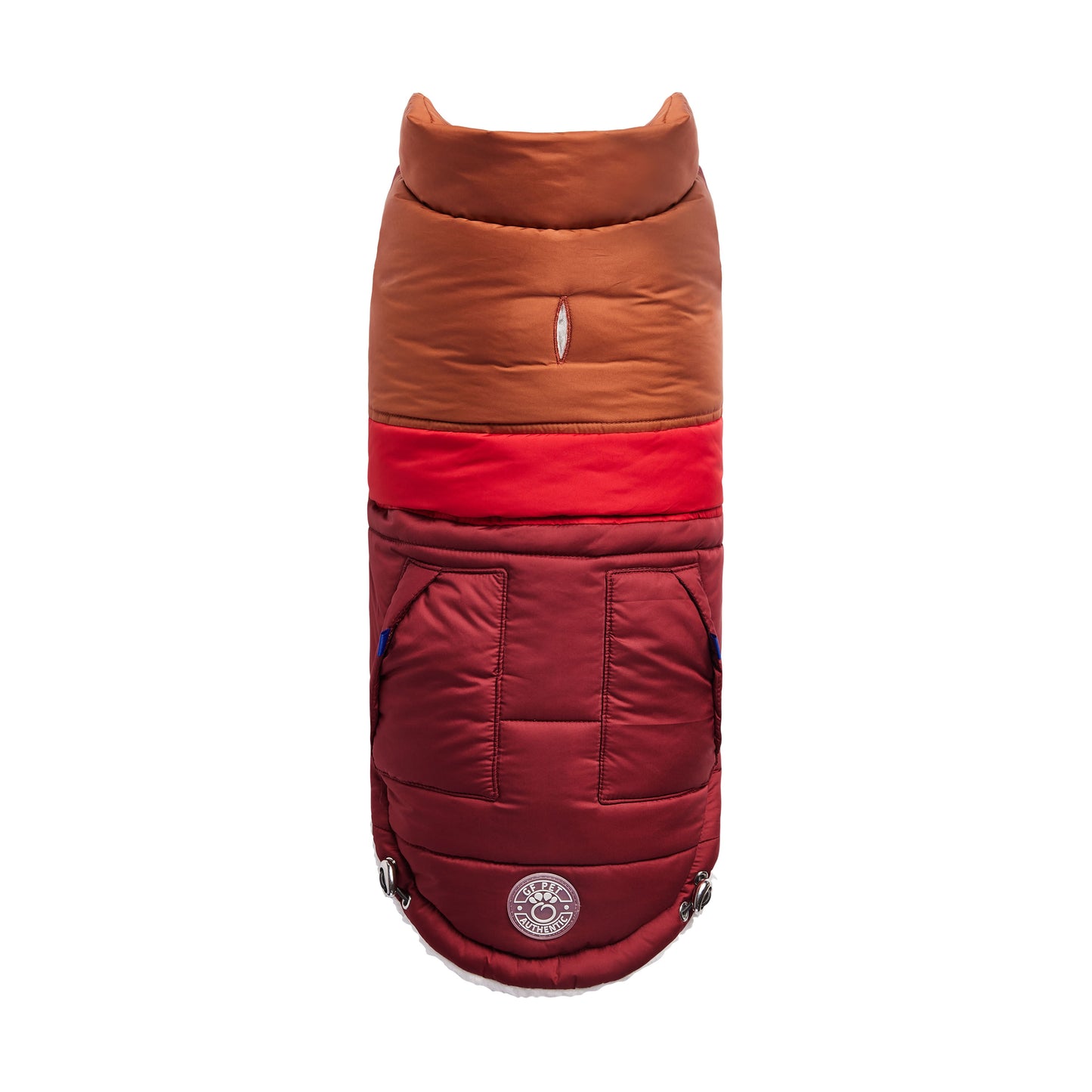 GF Pet Retro Puffer - Dark Red