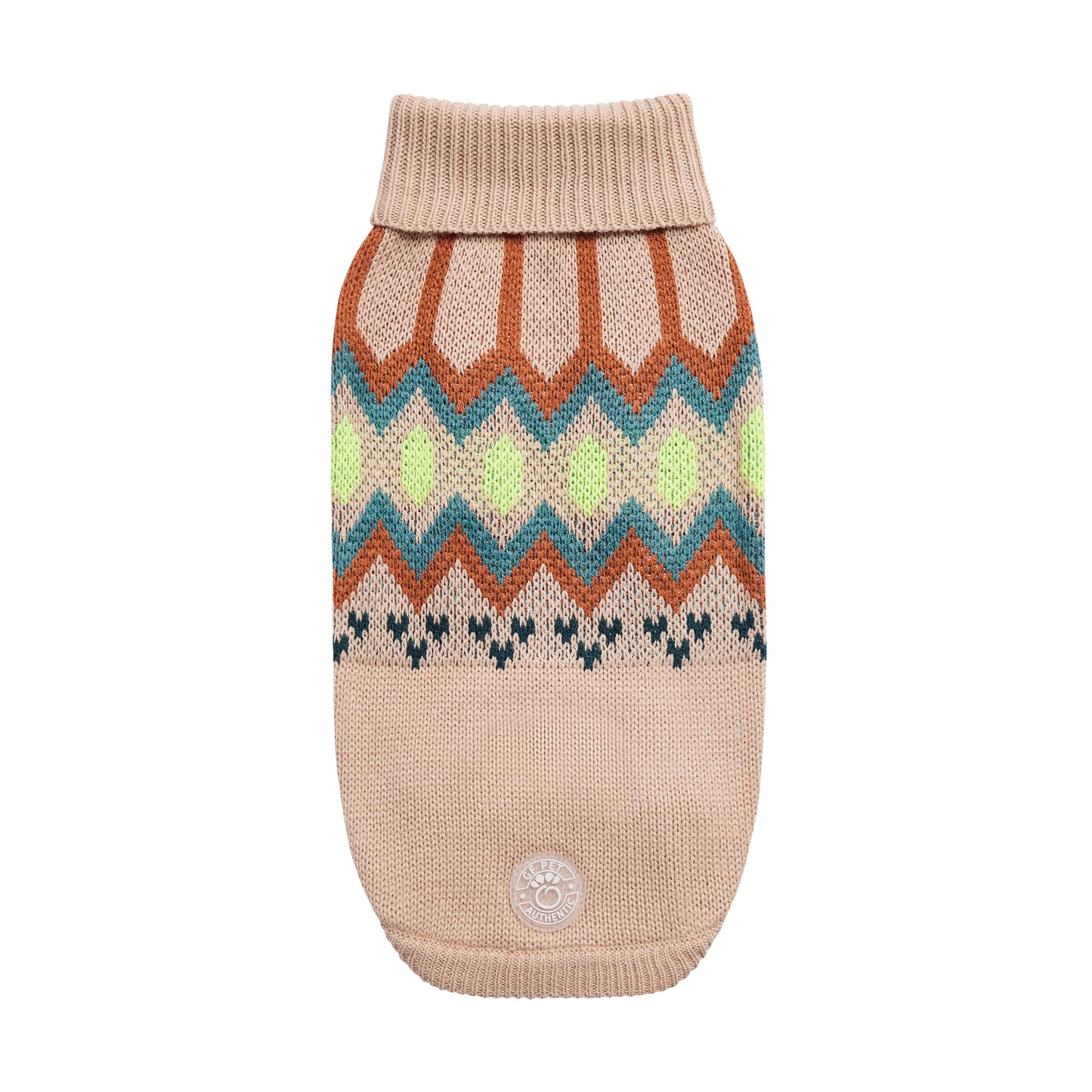 GF Pet Heritage Dog Sweater - Sand