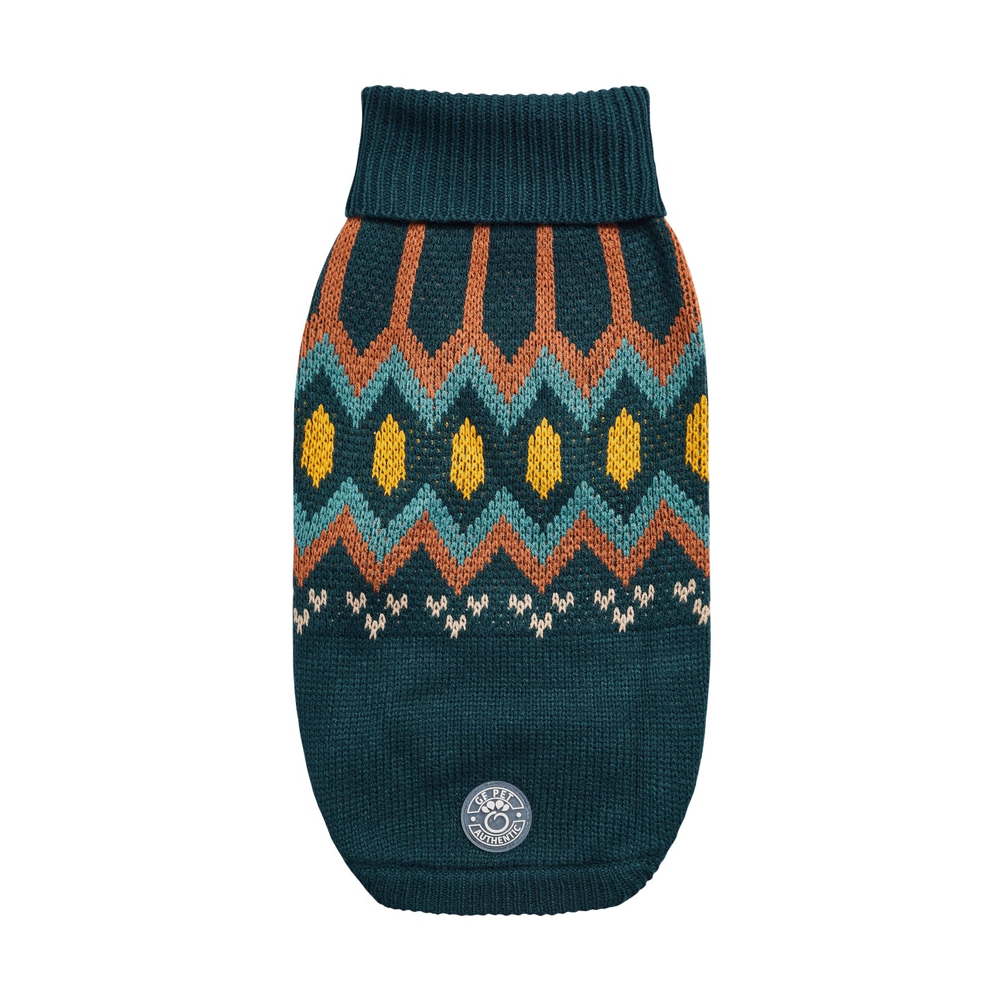 GF Pet Heritage Dog Sweater - Teal