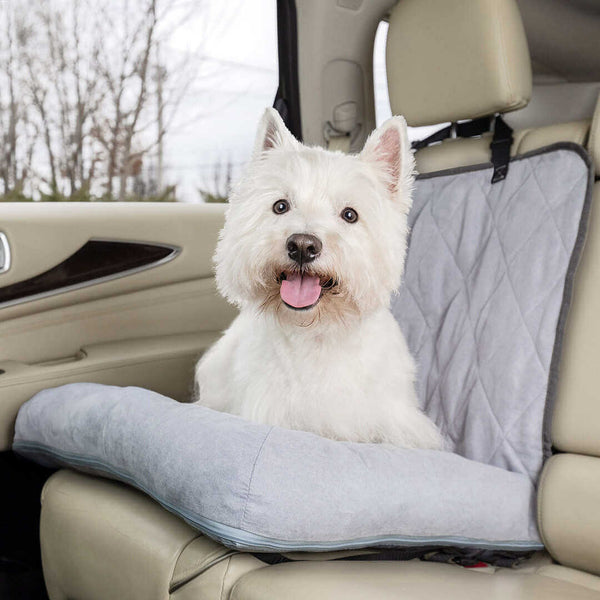 Happy Ride Car Dog Bed, Bucket Seat, Seat Cover