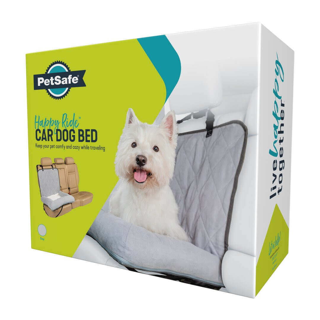 Happy Ride Car Dog Bed, Bucket Seat, Seat Cover