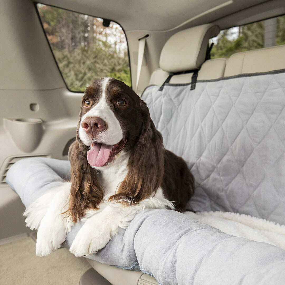 Happy Ride Car Dog Bed, Bucket Seat, Seat Cover