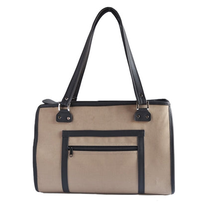 Petote Payton Dog Carrier - Khaki