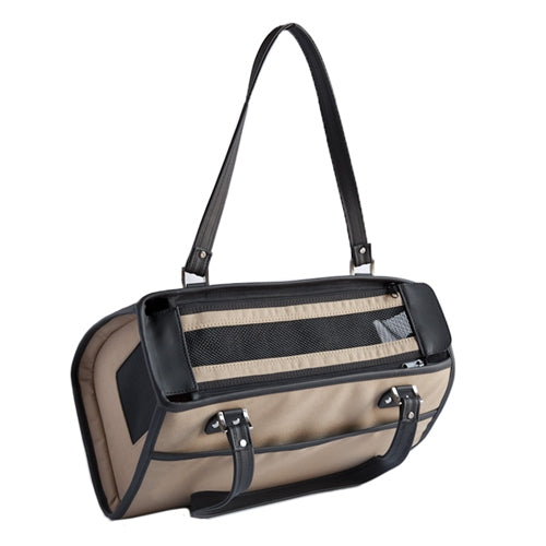 Petote Payton Dog Carrier - Khaki