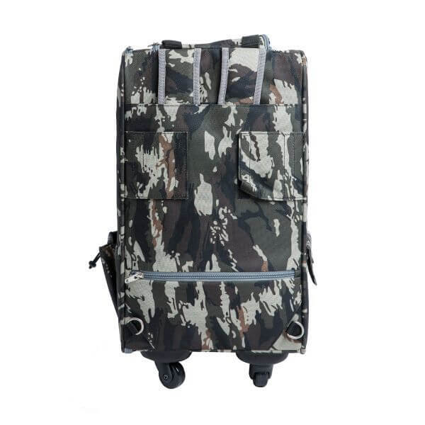 Petique 5-in-1 Airline Approved Dog Carrier with Wheels for Plane