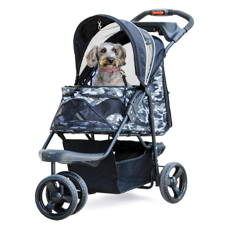 Petique Durable Dog Stroller - multiple colors available