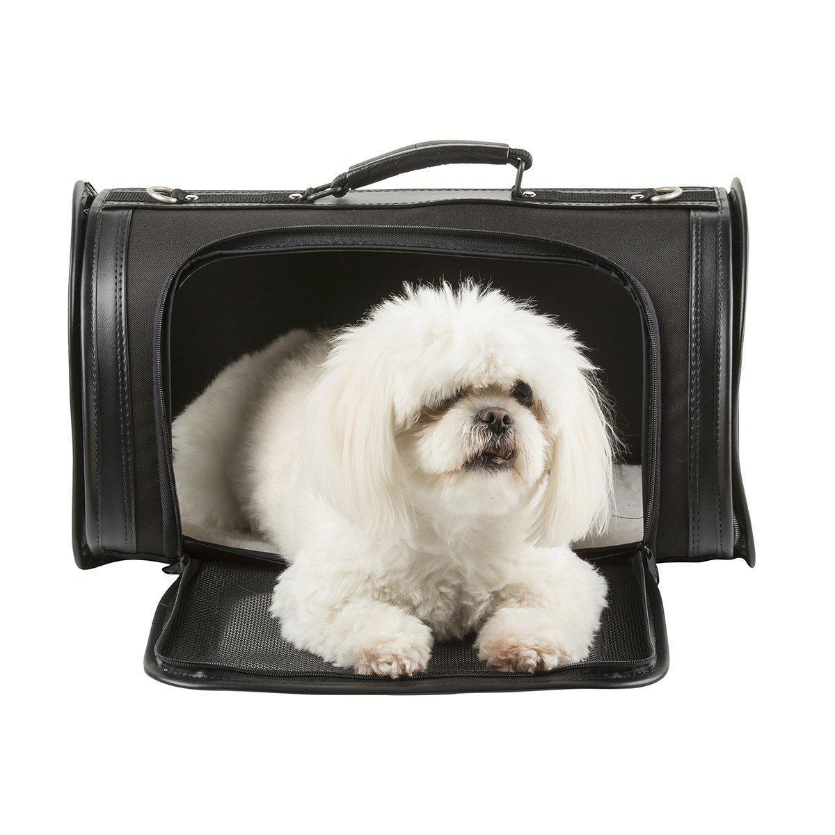 Petote Kelle Dog Carrier in Black