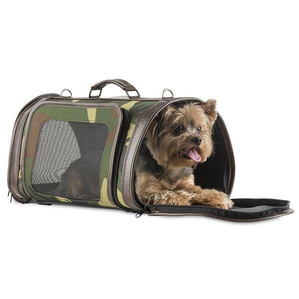 Petote Kelle Dog Carrier in Camo