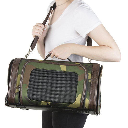 Petote Kelle Dog Carrier in Camo