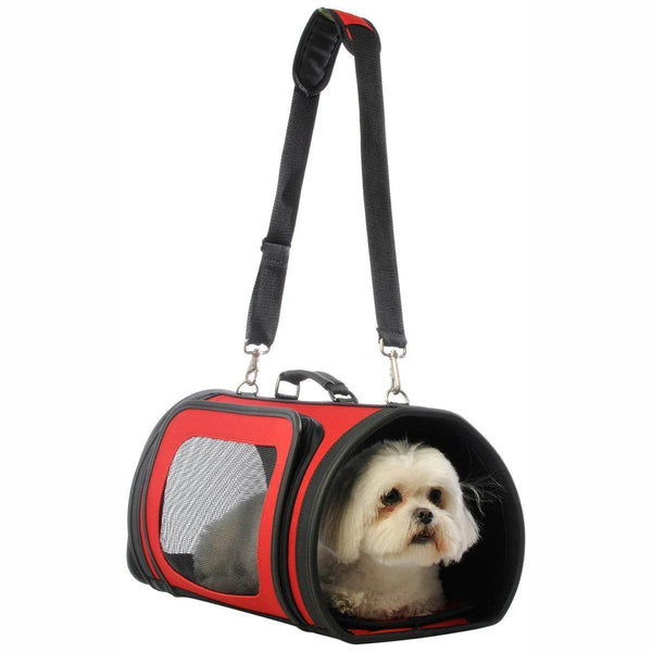 Petote Kelle Dog Carrier in Red