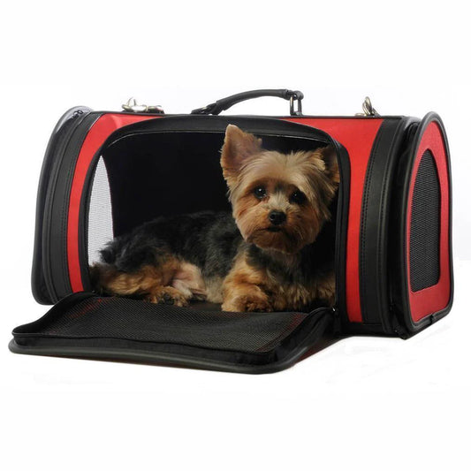 Petote Kelle Dog Carrier in Red