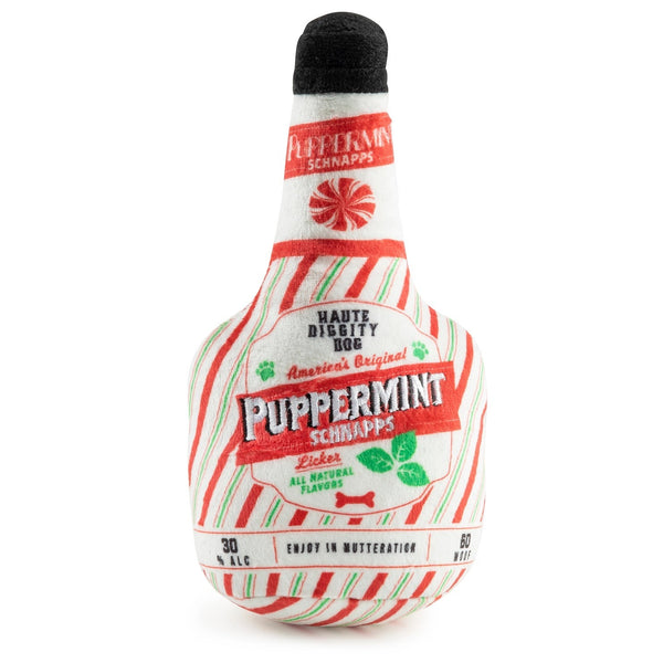 Puppermint Schnapps Squeaky Dog Toy