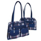 Canine Styles Dog Carrier Blue Plaid Nylon Bag