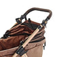 Enzo Roma Dog Stroller - Rose Gold