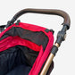 Enzo Roma Dog Stroller - Red