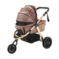 Enzo Roma Dog Stroller - Rose Gold