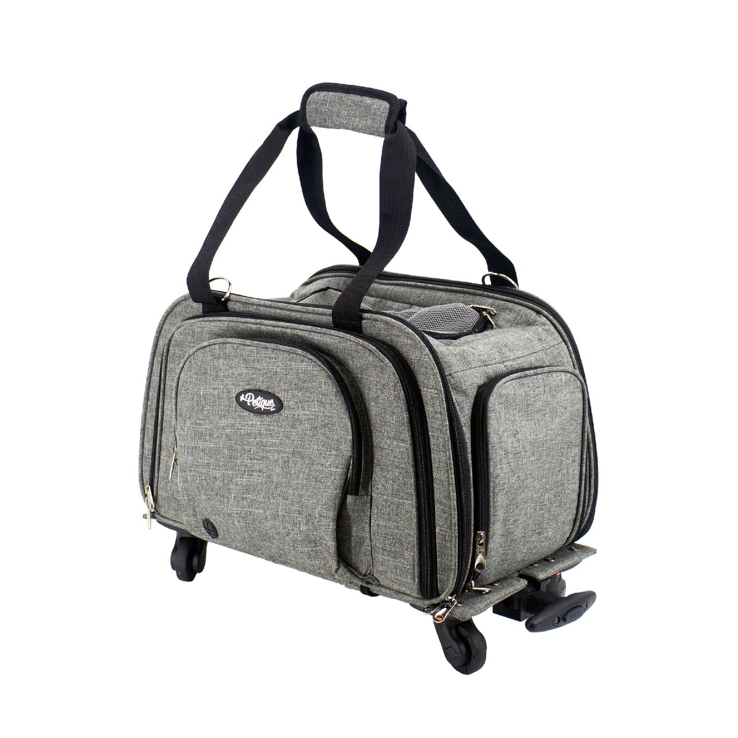 Petique Happy Camper Expandable Pet Carrier