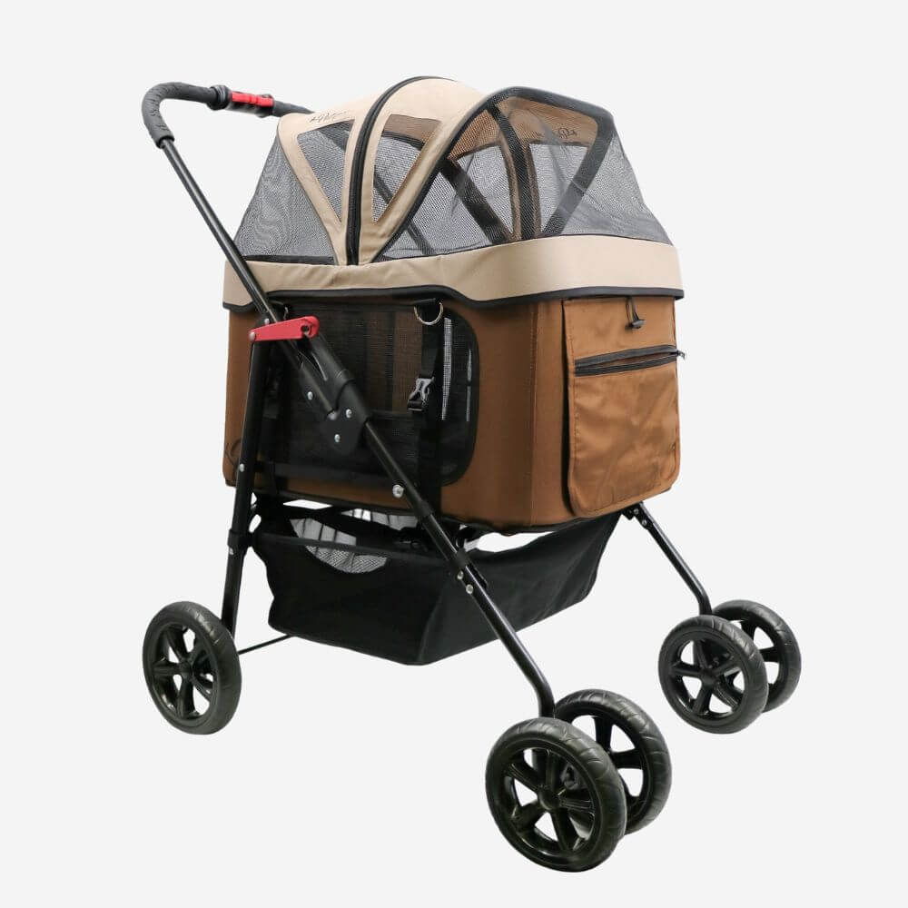 Petique Dynamic Dog Stroller - Available in two colors