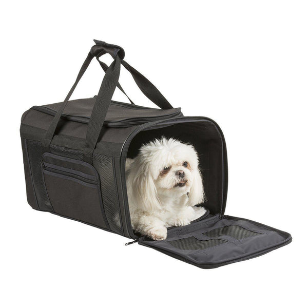 Petote Carle Airline Dog Carrier In Cabin