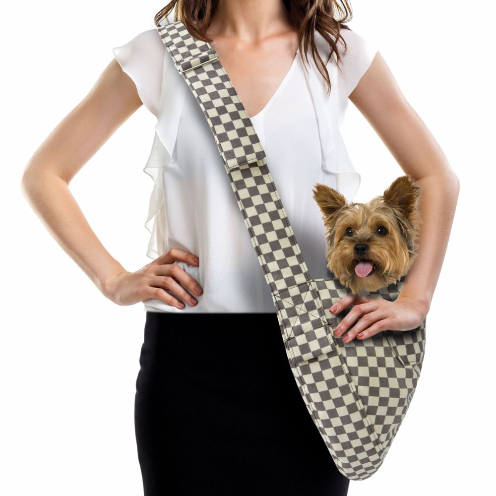 Susan Lanci Designs Dog Carrier - Windsor Check