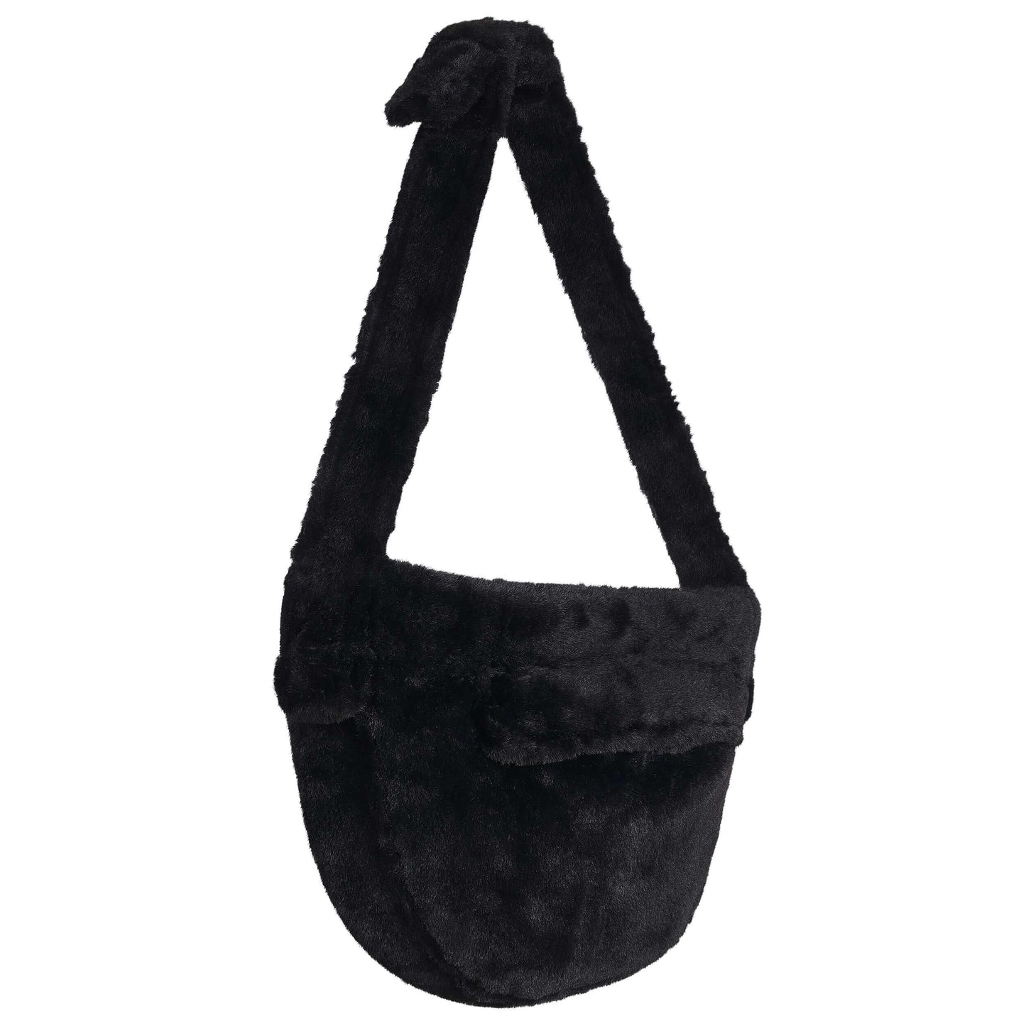 Susan Lanci Designs Dog Cuddle Carrier - Black Fur