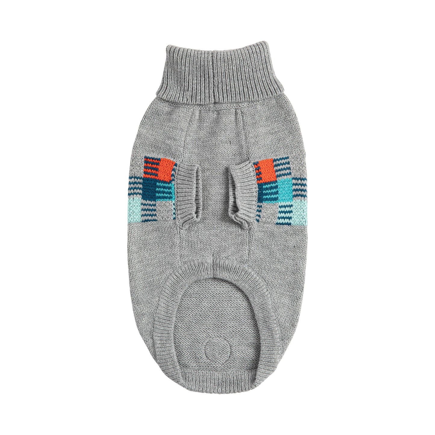 GF Pet Winter Sailor Dog Sweater - Grey