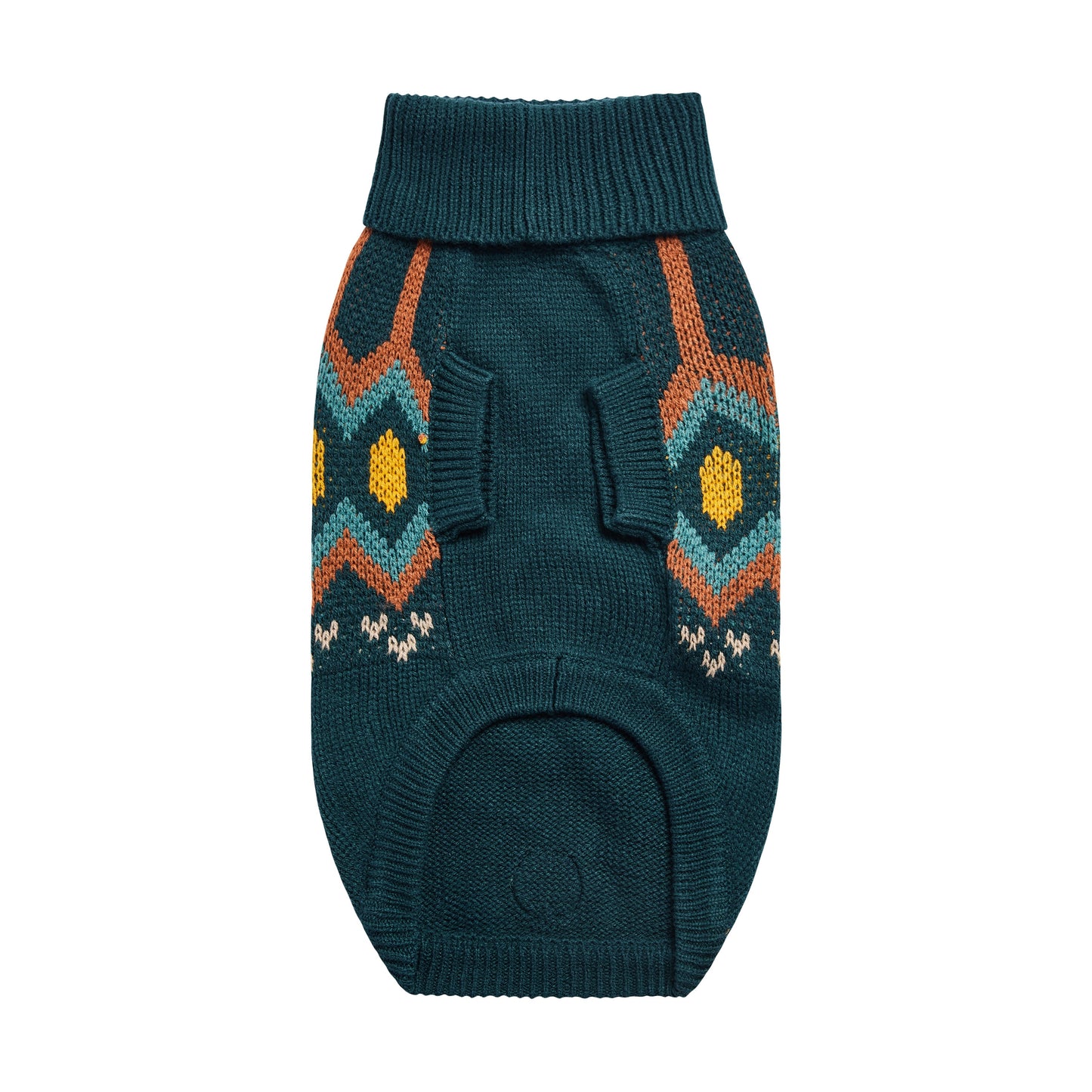 GF Pet Heritage Dog Sweater - Teal