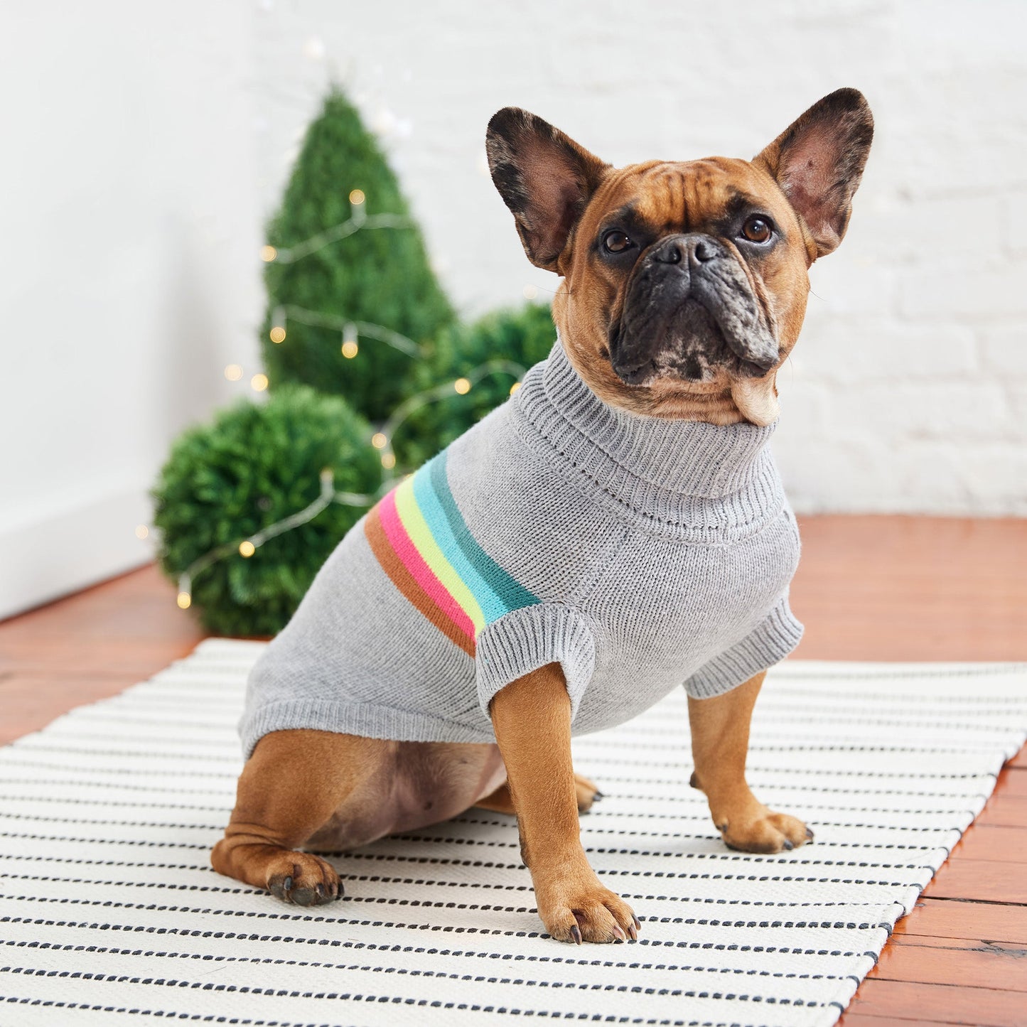 GF Pet Retro Sweater - Grey Mix