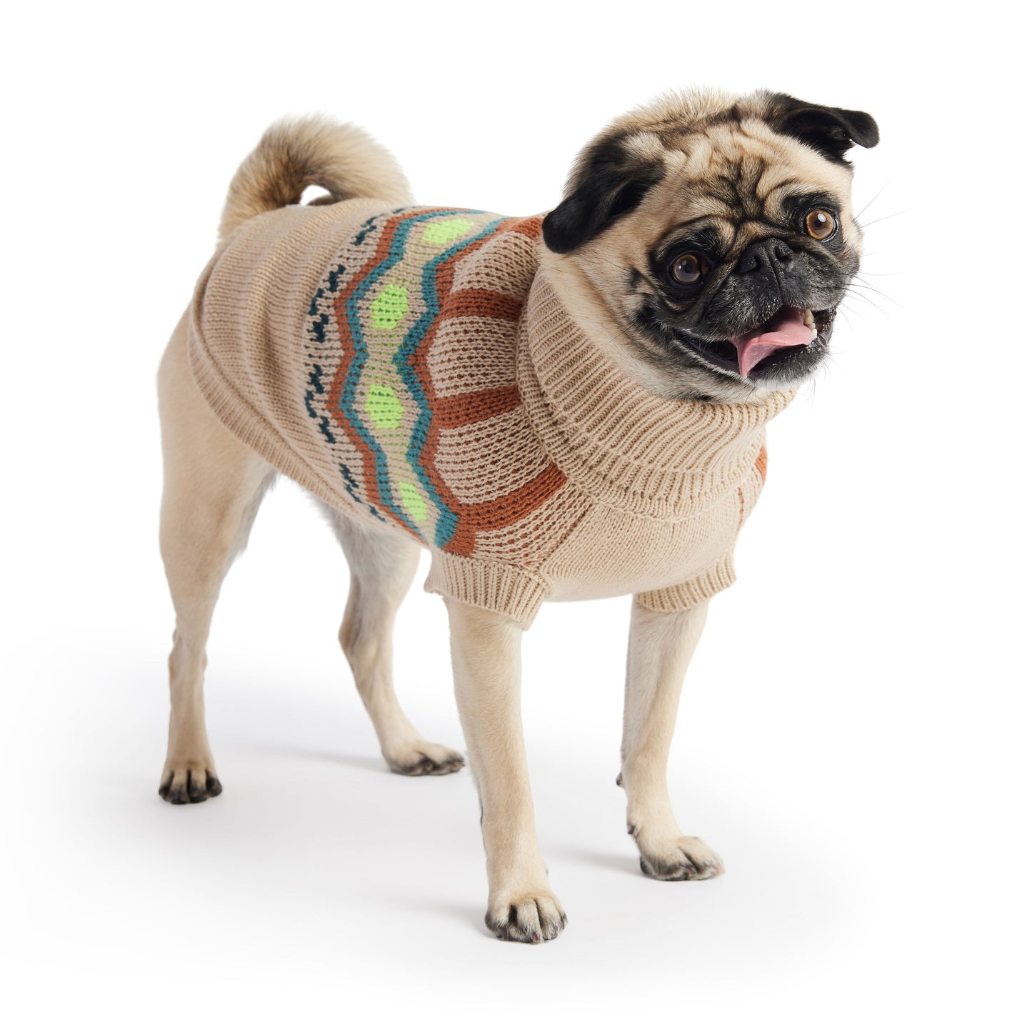 GF Pet Heritage Dog Sweater - Sand