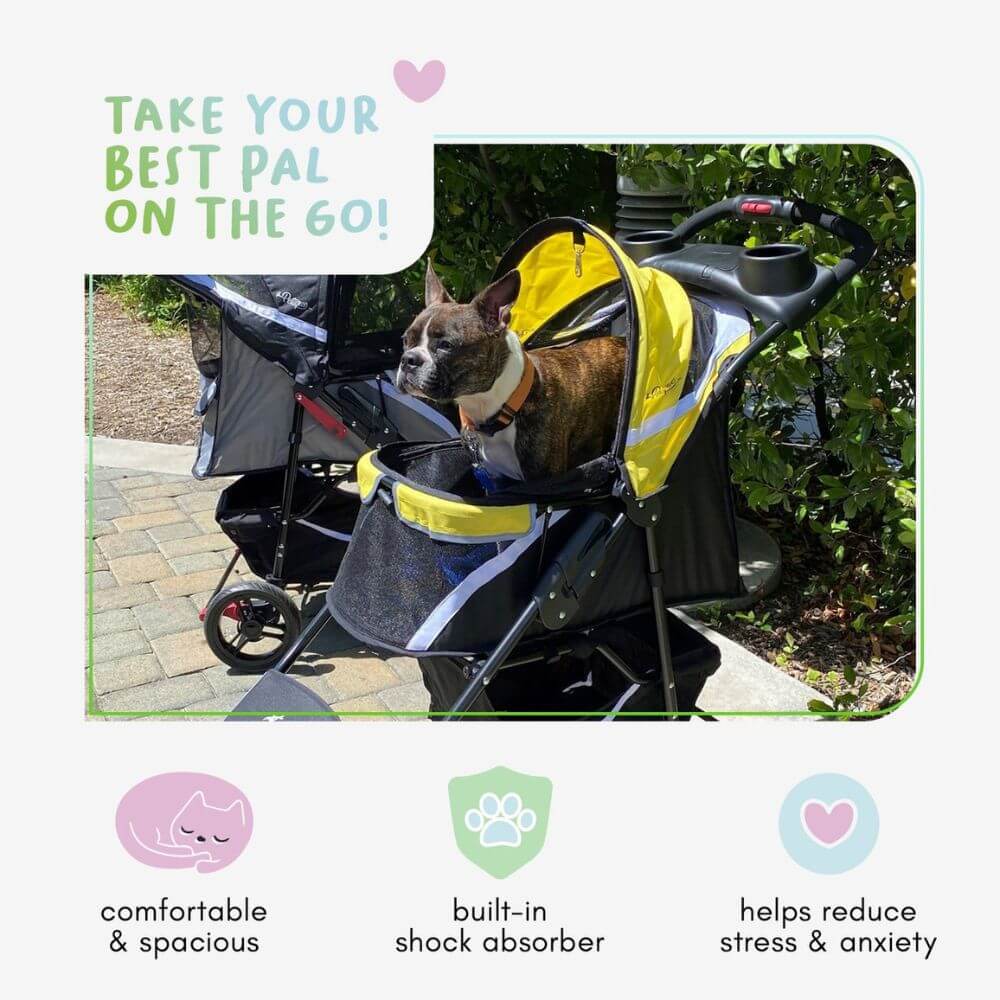 Petique Revolutionary Dog Stroller - multiple colors available