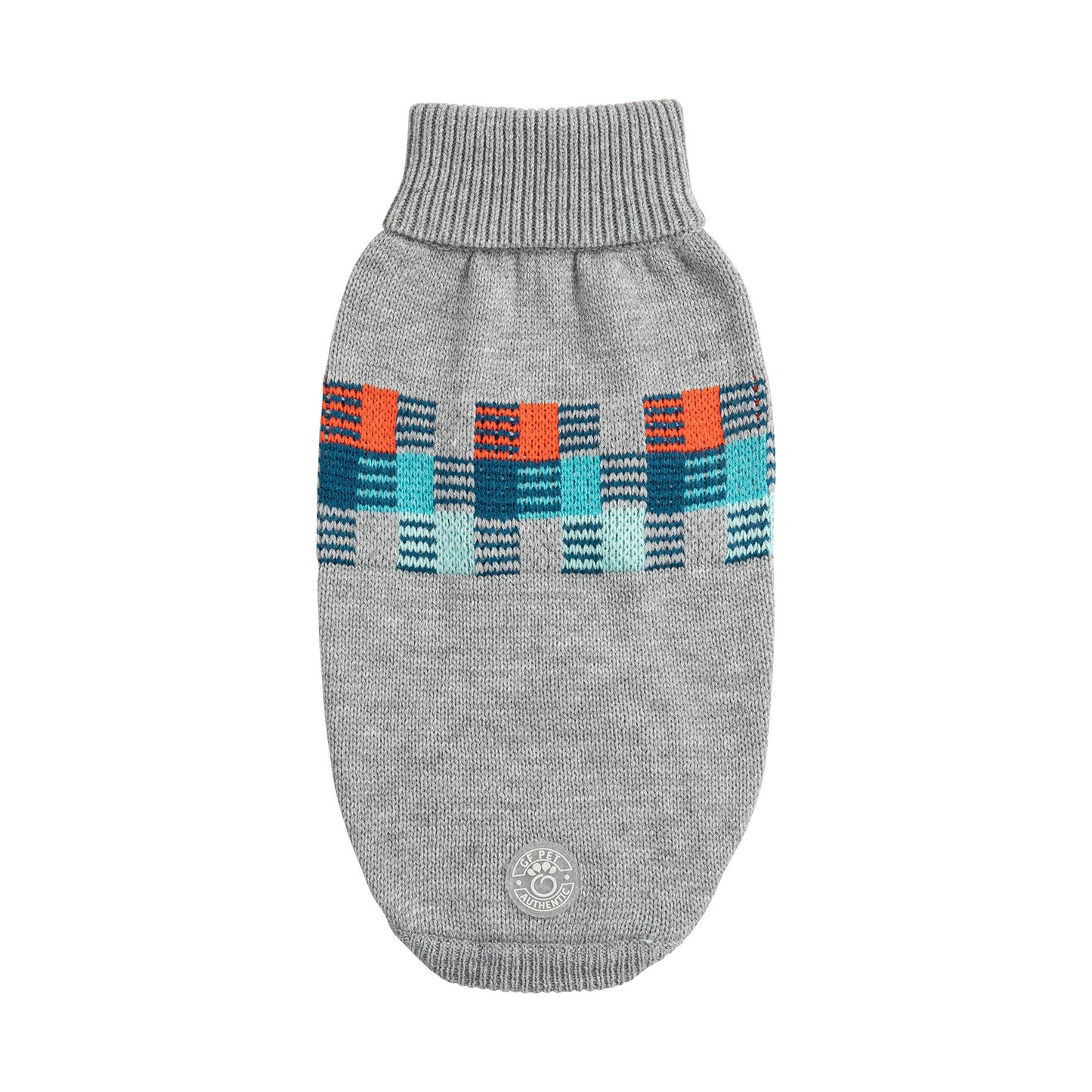 GF Pet Winter Sailor Dog Sweater - Grey