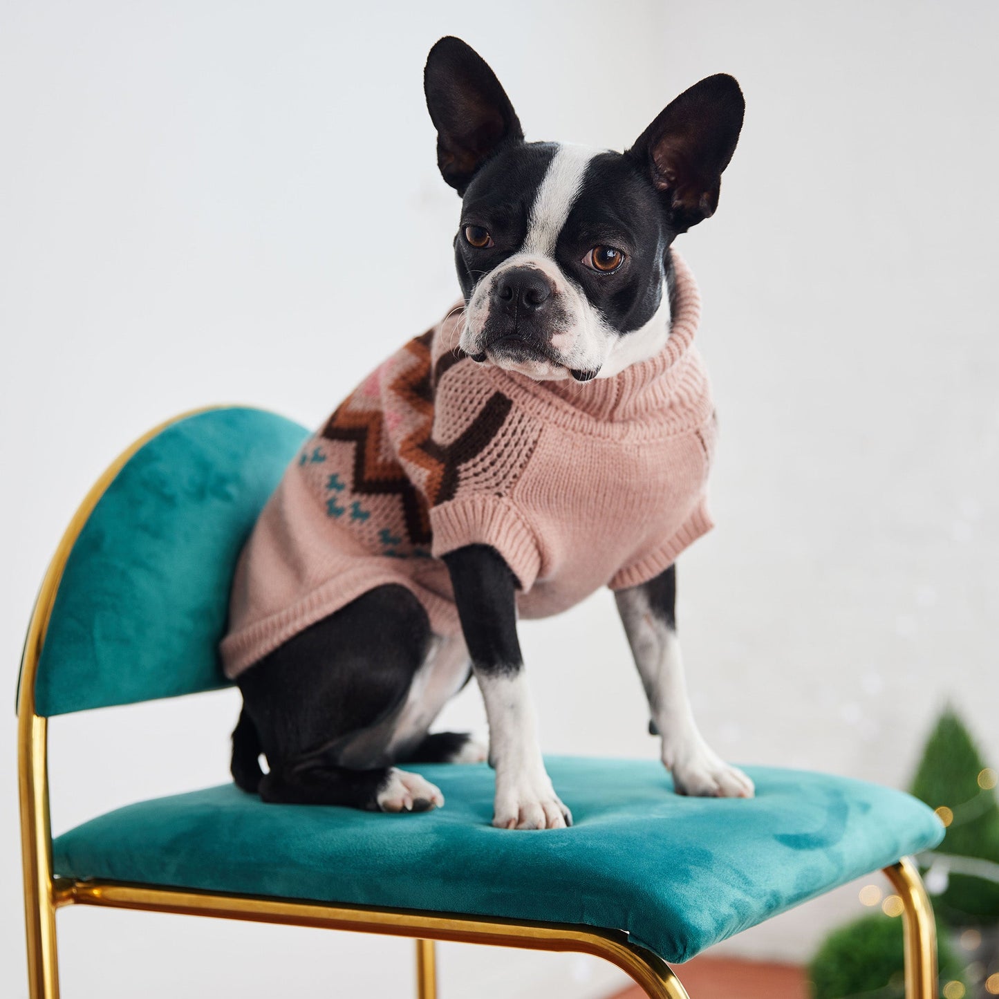 GF Pet Heritage Dog Sweater - Pink