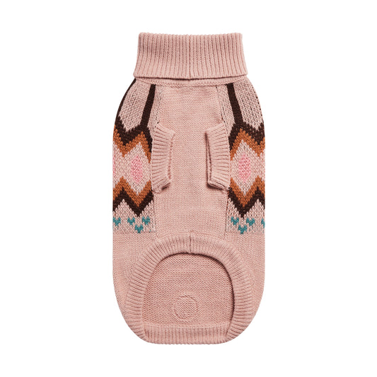 GF Pet Heritage Dog Sweater - Pink