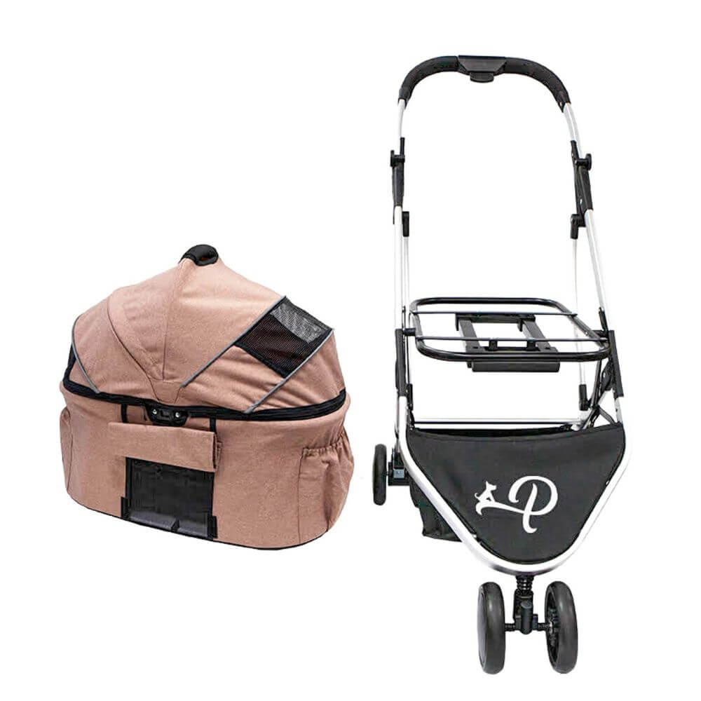 Petique Newport Dog Carrier detached from the stroller frame.